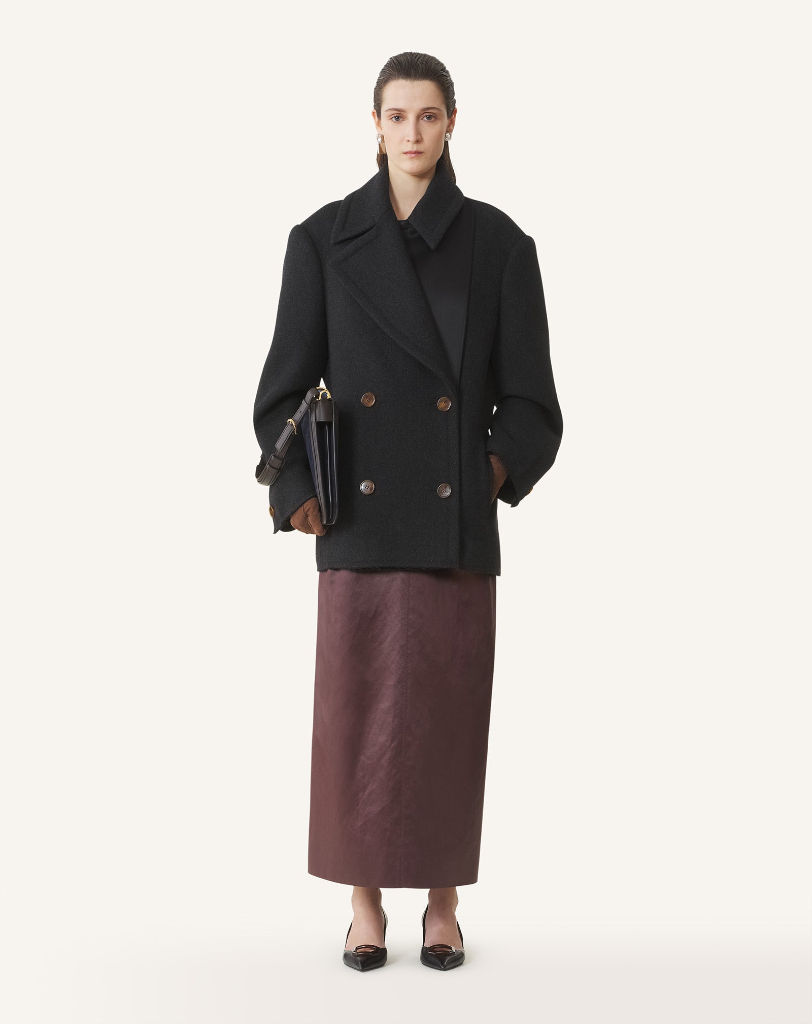 WOOL PEACOAT - Image 2