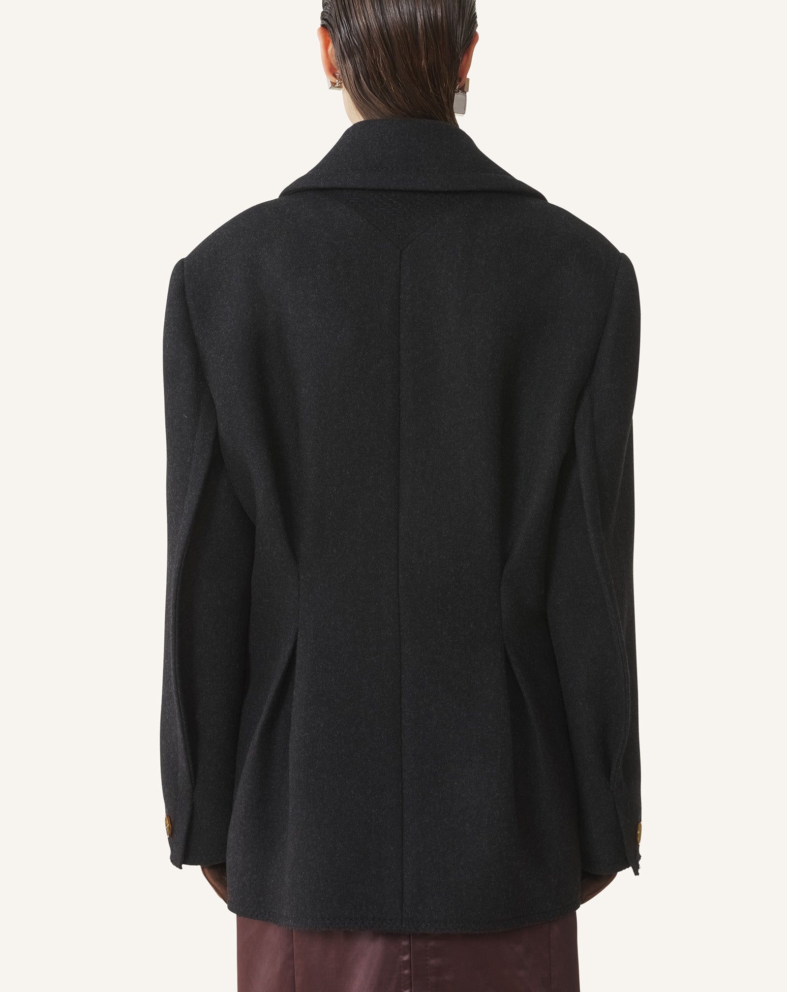 WOOL PEACOAT - Image 4