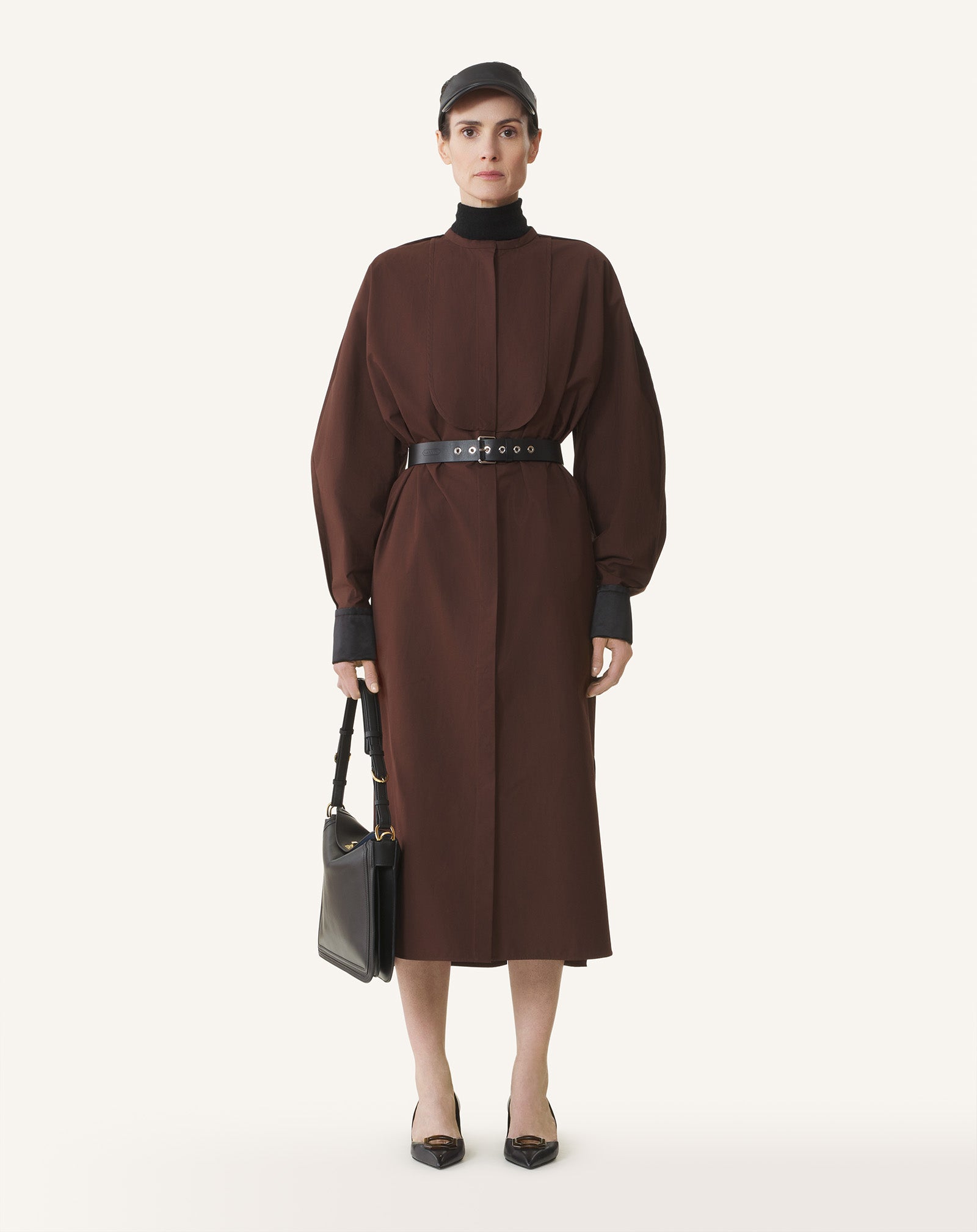 SHIRT DRESS IN COTTON POPELIN - Image 2