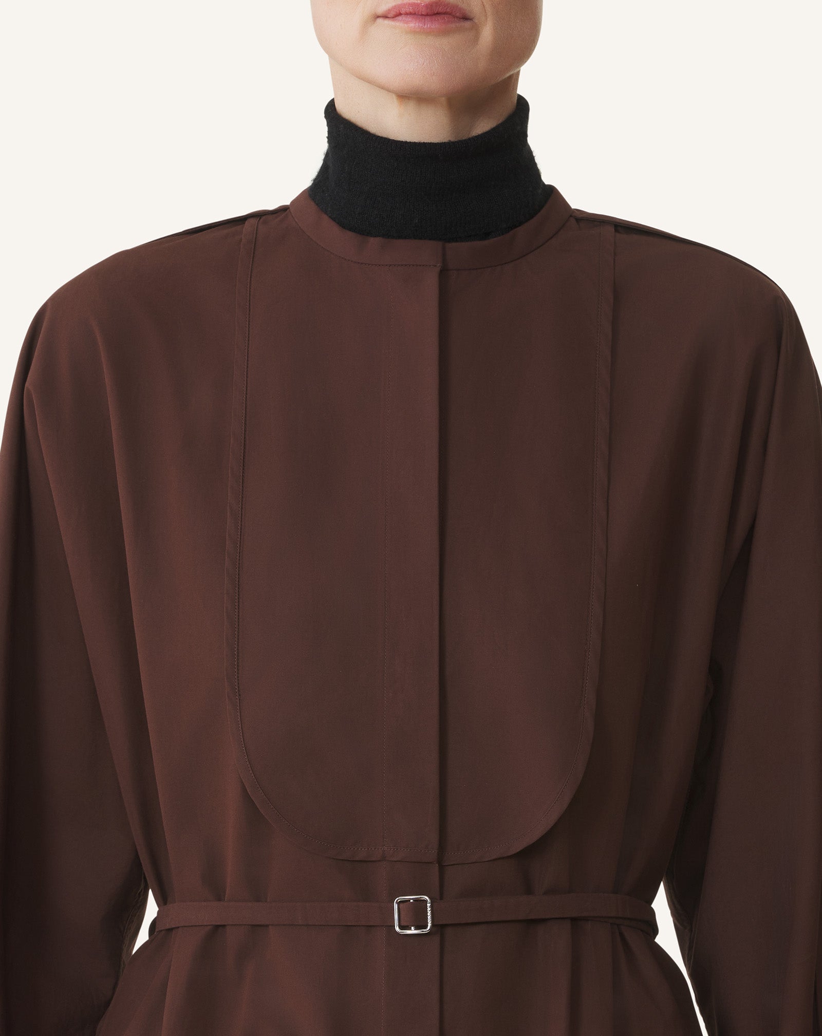 SHIRT DRESS IN COTTON POPELIN - Image 5