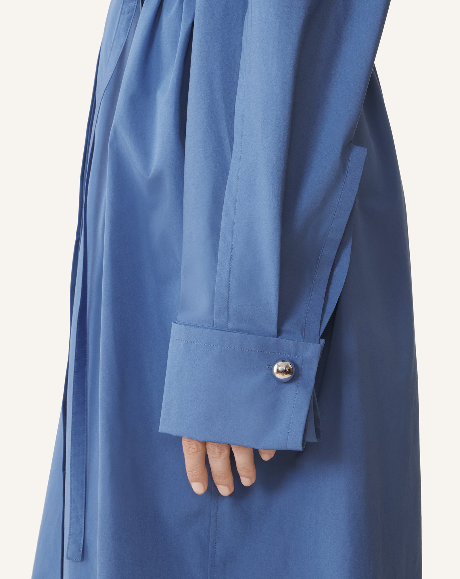 SHIRT DRESS IN POPLIN COTTON - Image 5