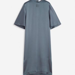 SATIN T-SHIRT DRESS