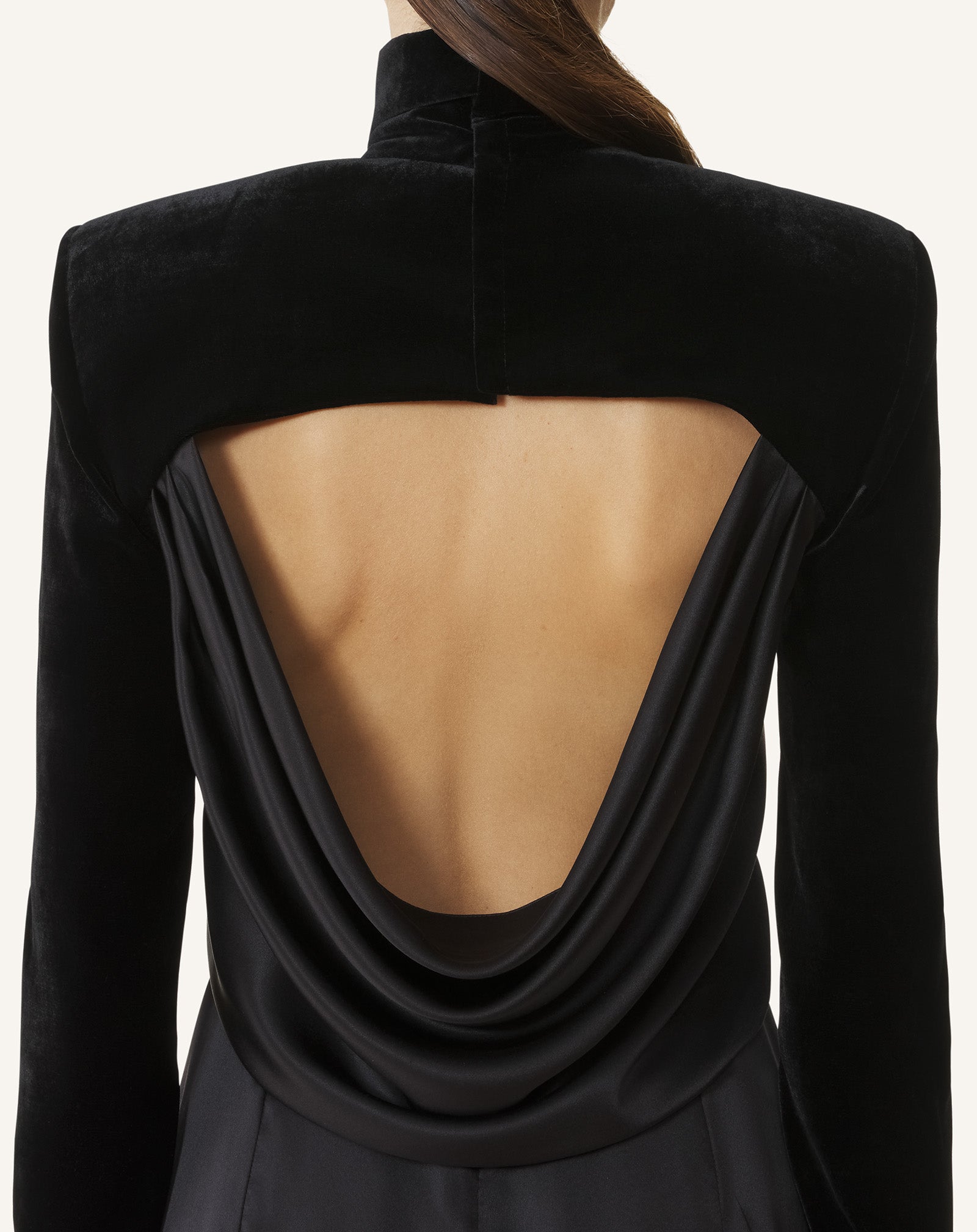 VELVET MIDI DRESS - Image 5