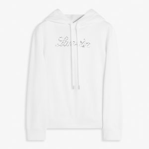 LANVIN BEAD EMBROIDERED HOODIE