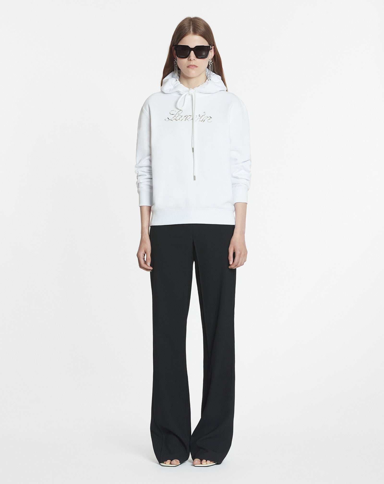 LANVIN BEAD EMBROIDERED HOODIE - Image 2