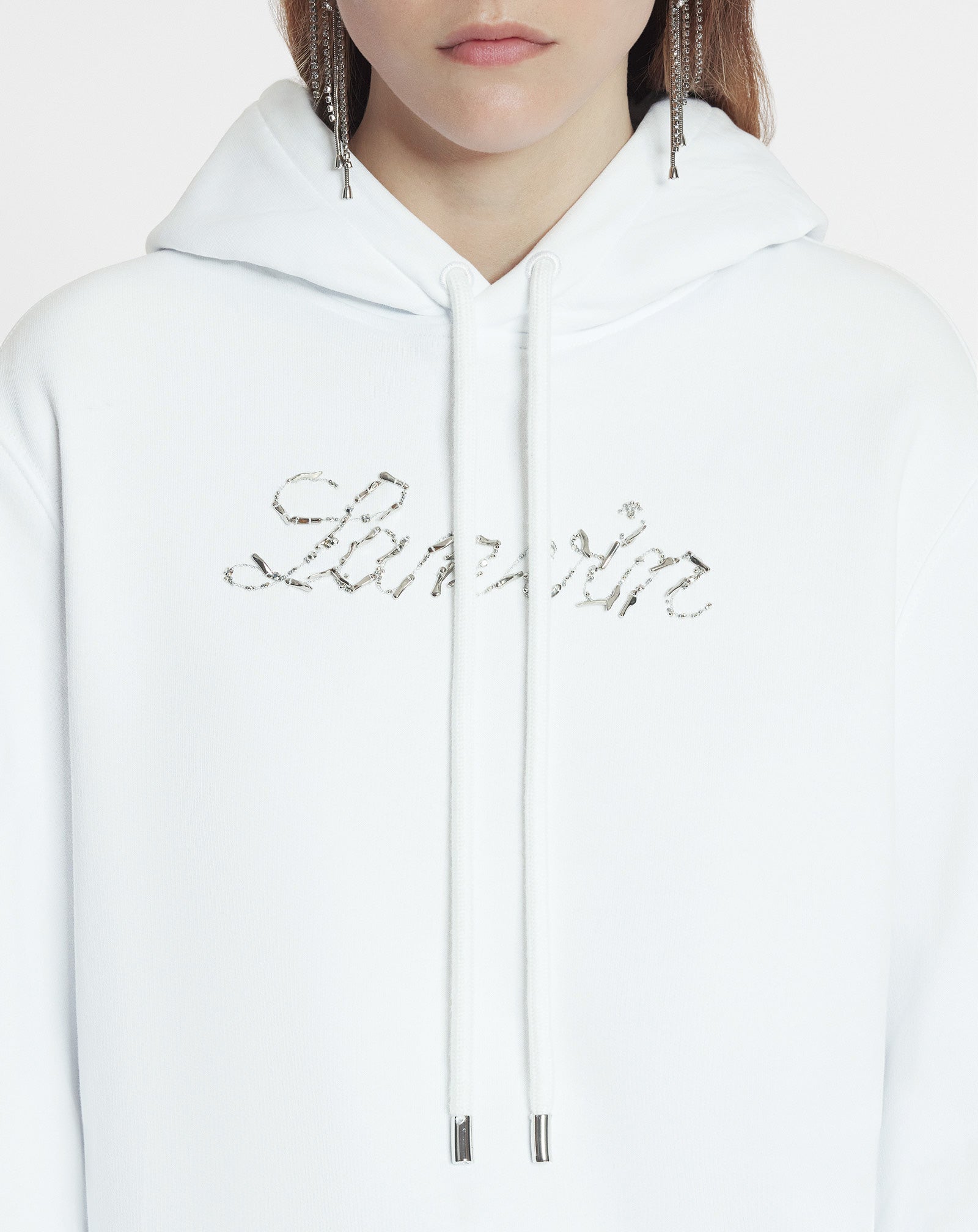 LANVIN BEAD EMBROIDERED HOODIE - Image 5