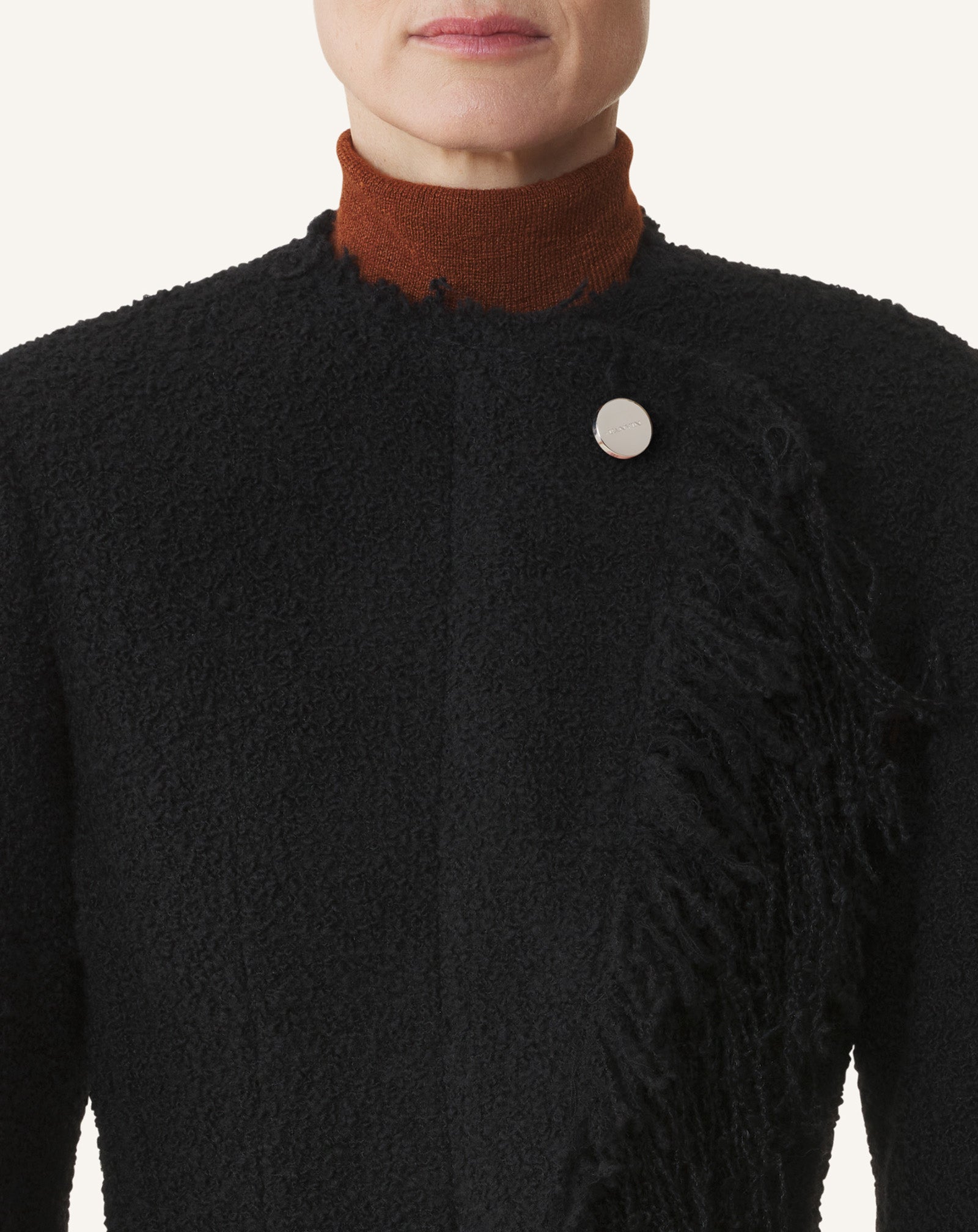 ASYMMETRICAL JACKET IN BOUCL?? WOOL - Image 5
