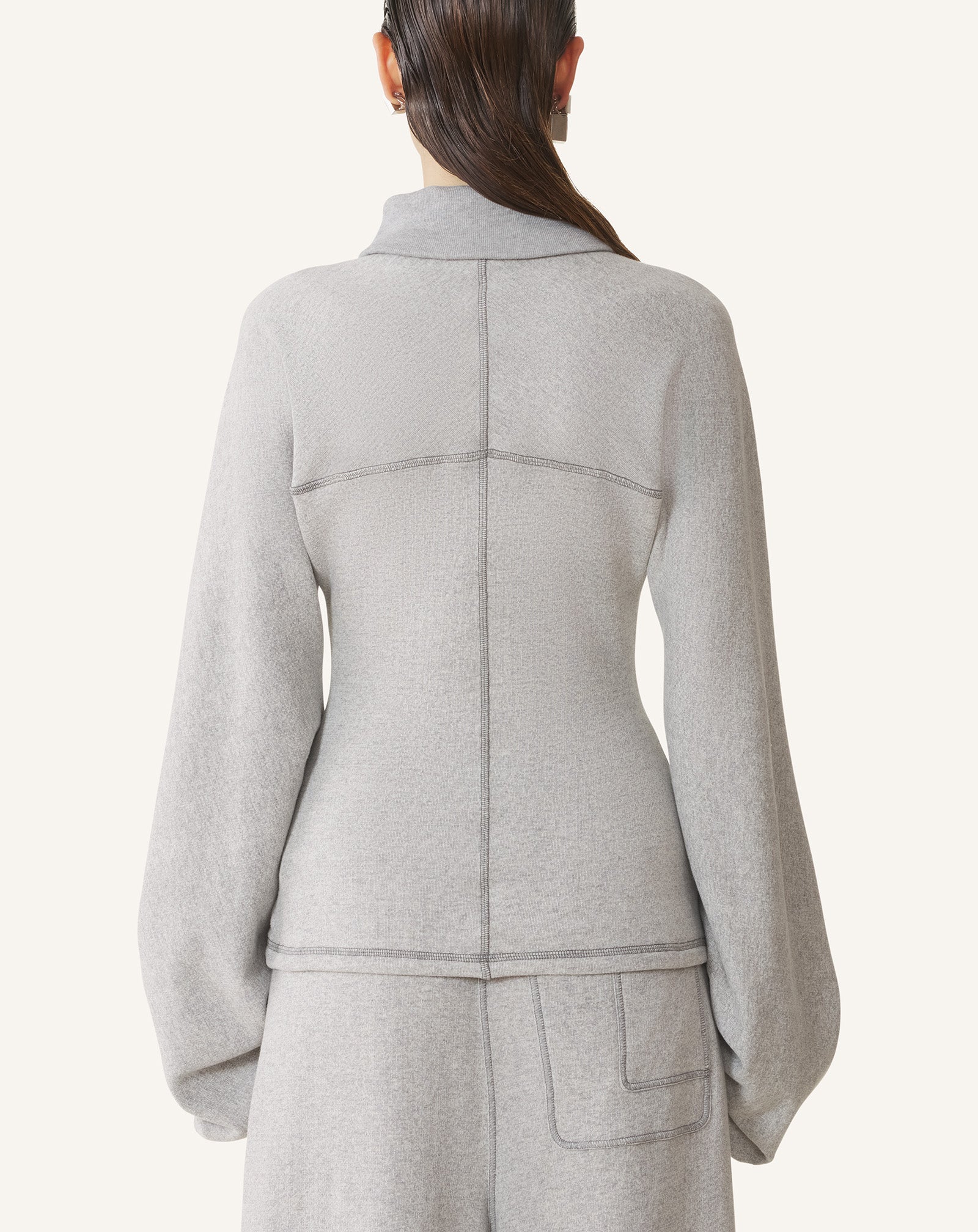 COTTON JERSEY JACKET - Image 4