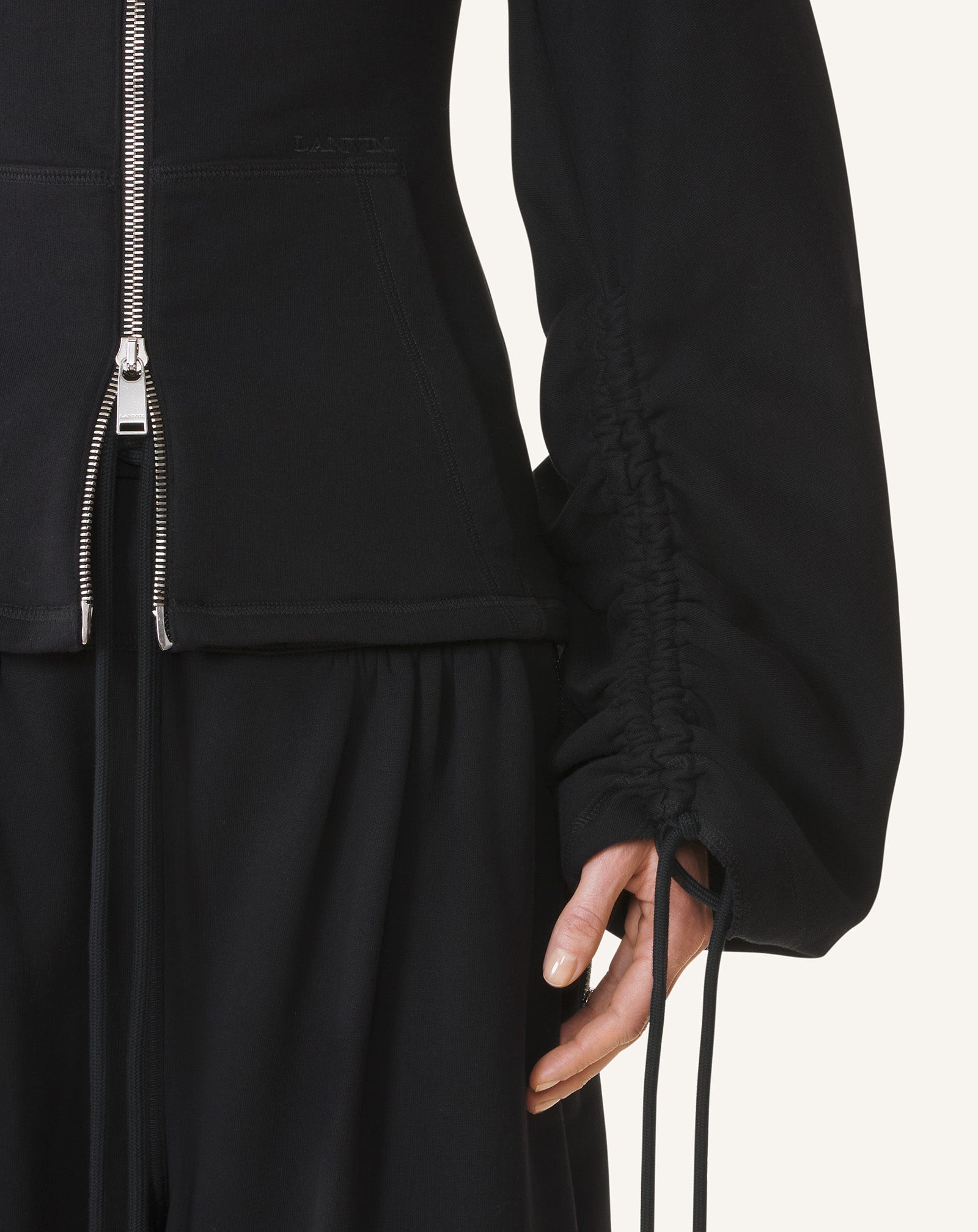 COTTON FLEECE ADN CASHMERE JACKET - Image 5