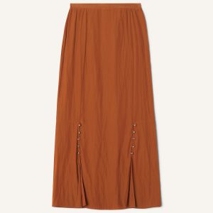 MIDI SKIRT IN CHARMEUSE