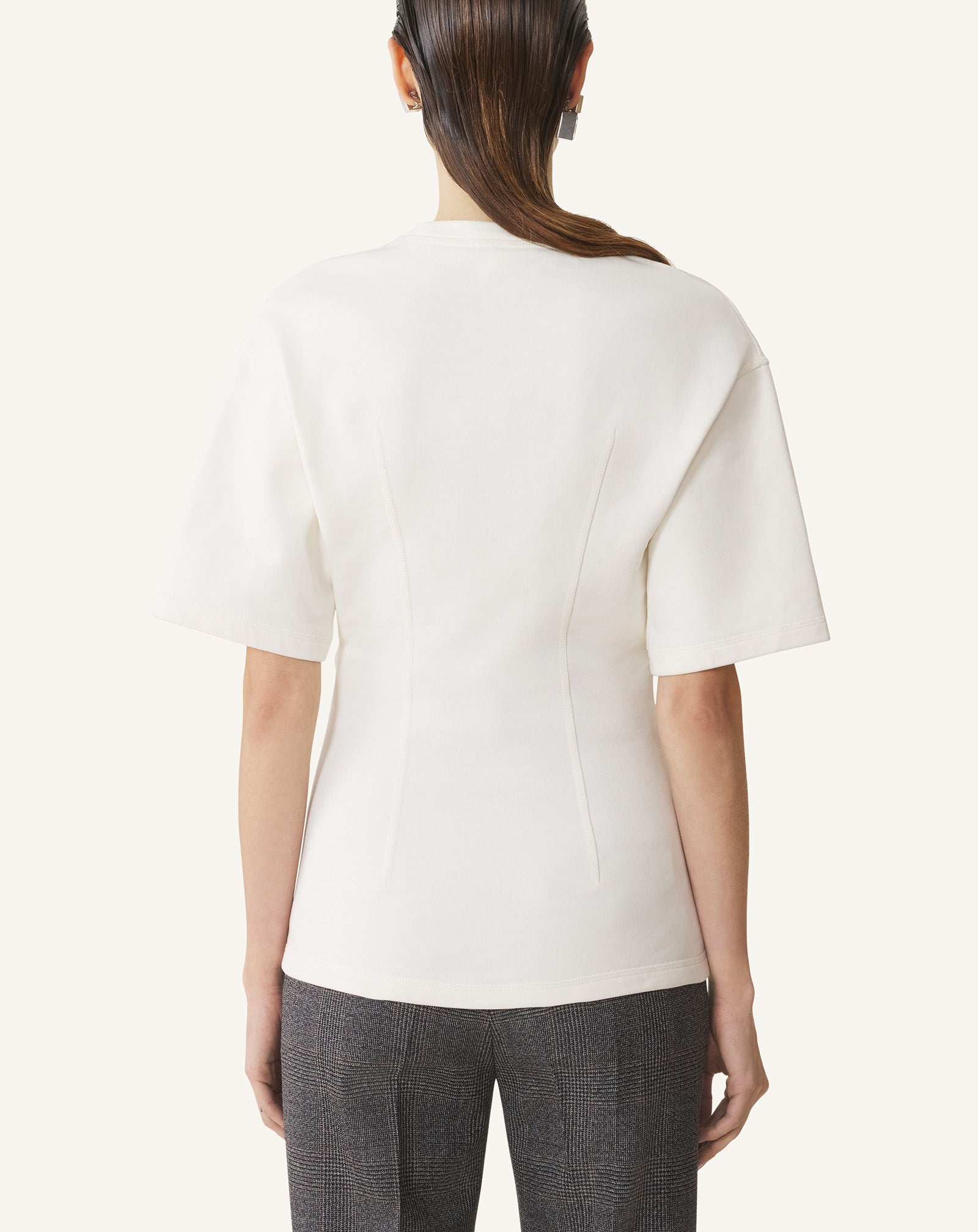 COTTON FLEECE T-SHIRT - Image 4