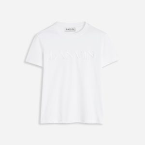CLASSIC FIT LANVIN EMBROIDERED T-SHIRT