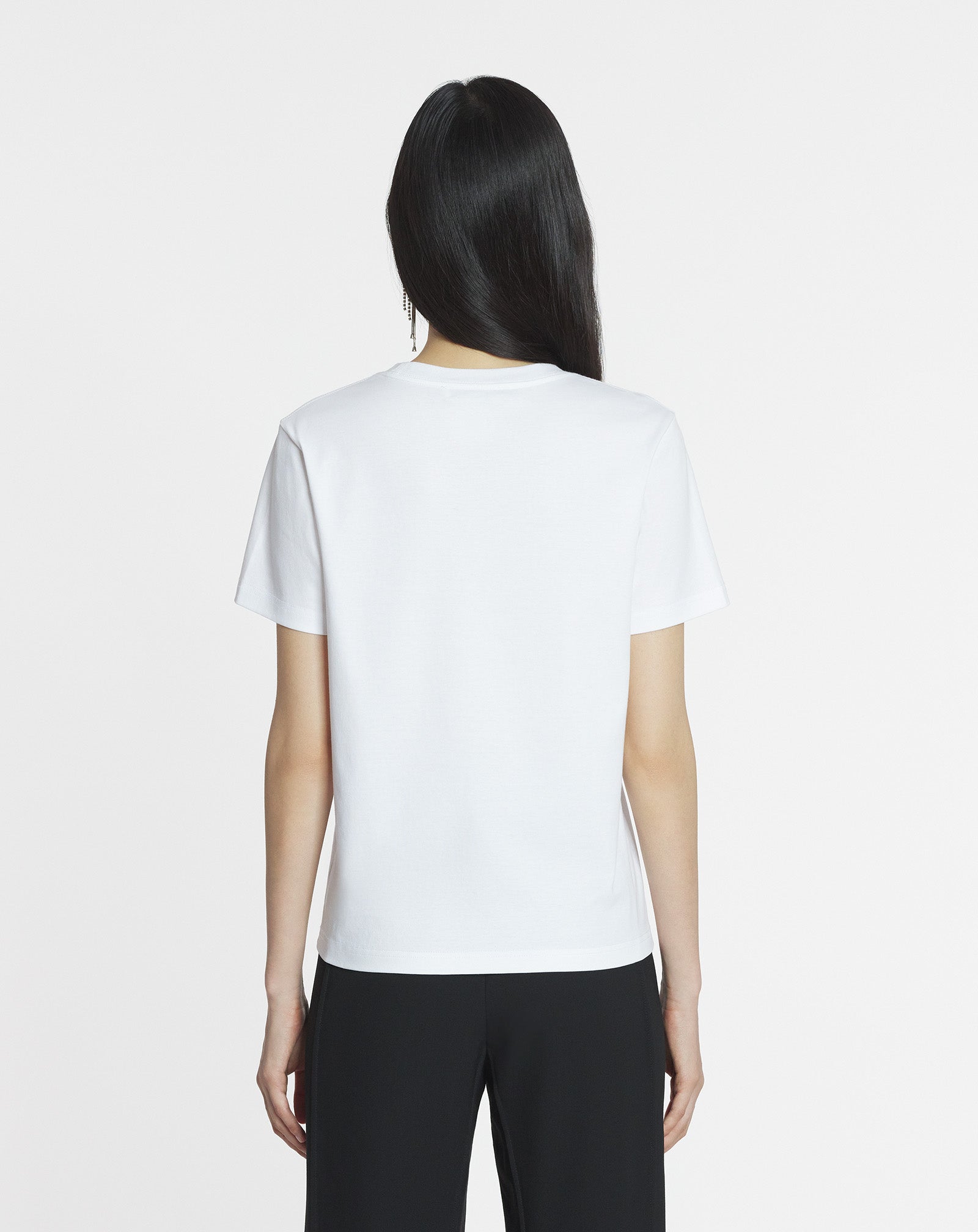 LANVIN BEAD EMBROIDERED T-SHIRT - Image 4
