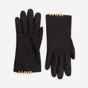 MELODIE BY LANVIN LEATHER GLOVES