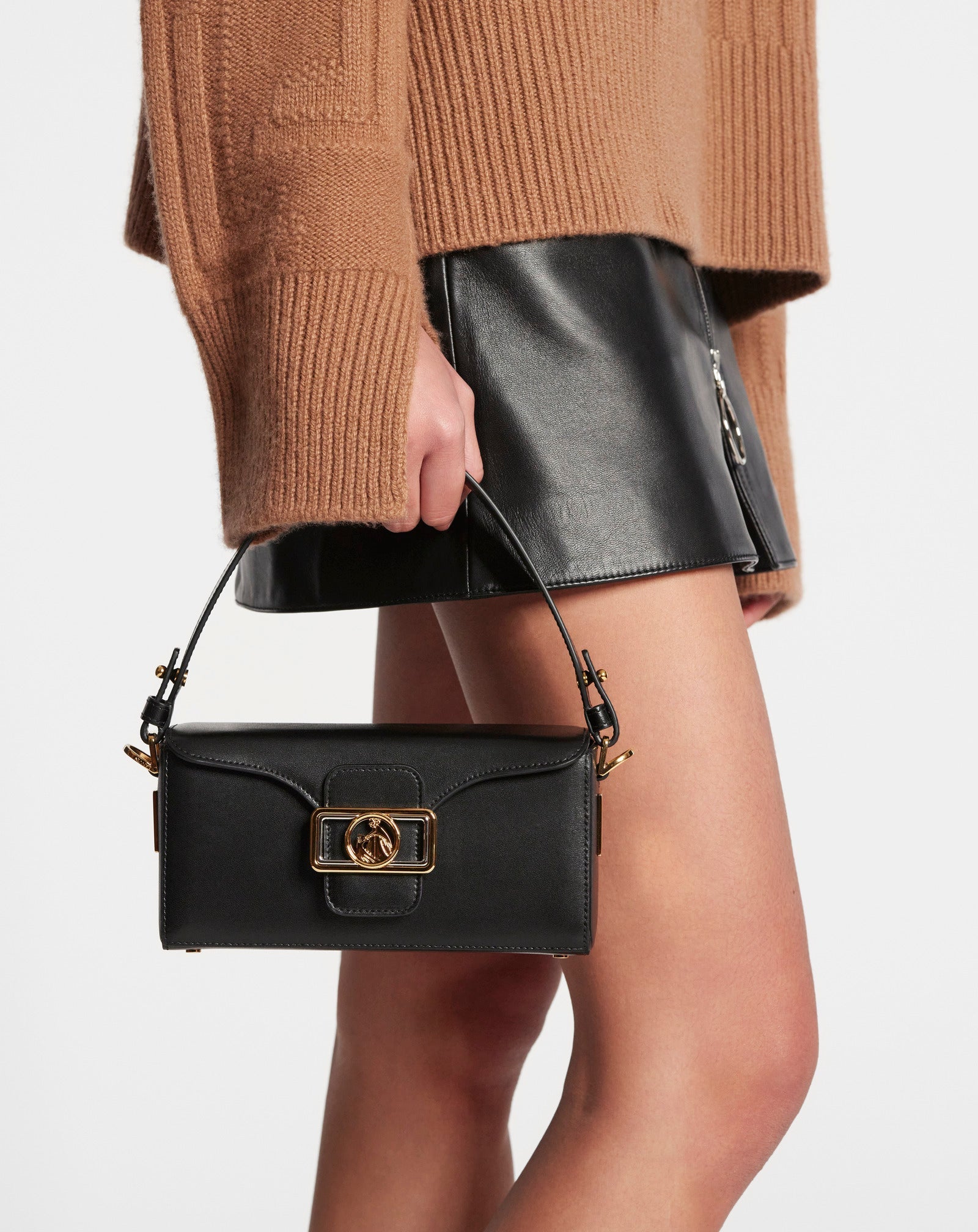 NANO PENCIL SHINY LEATHER BAG - Image 4